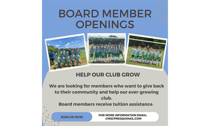 Board Member Openings